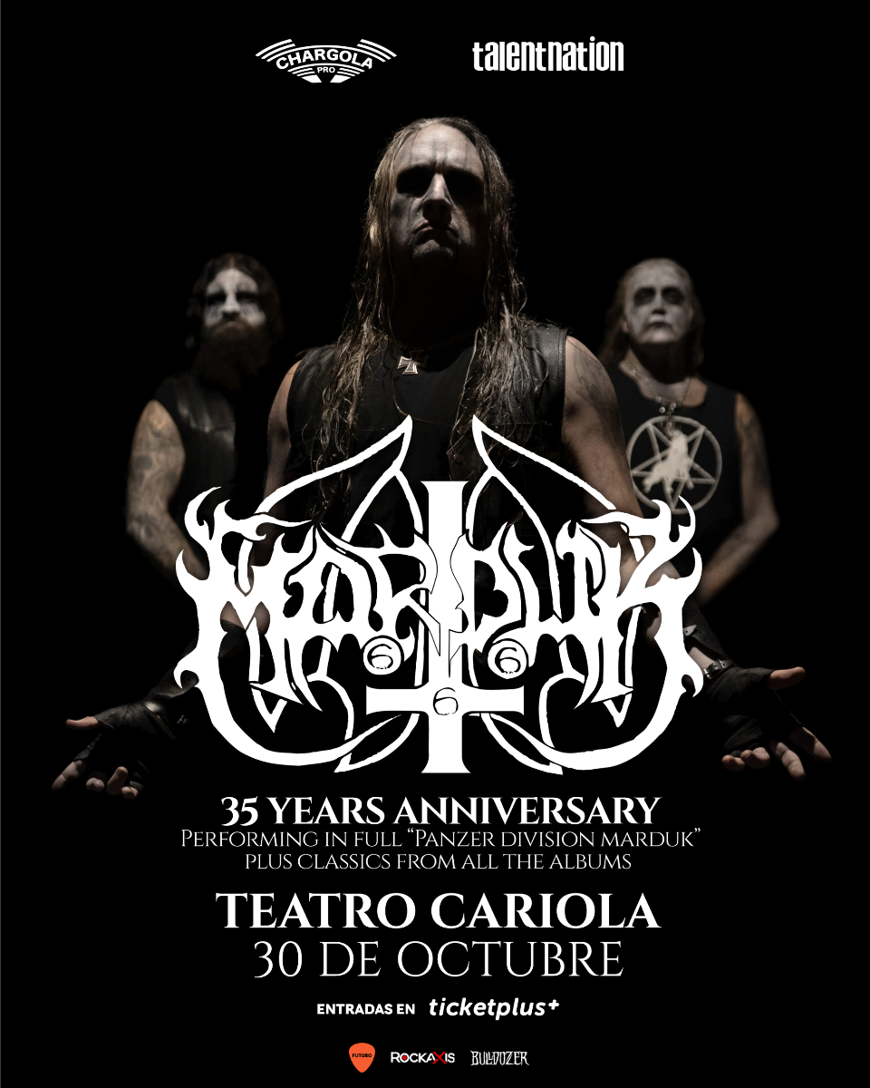 Interpretando uno de sus álbumes clave: Marduk regresa a Chile